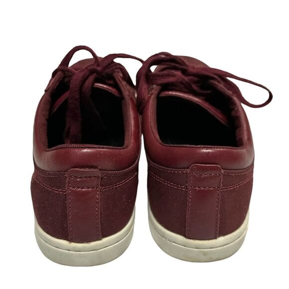 Lacrosse Flat Shoe Mens 8 Maroon Straightset - Picture 4 of 8